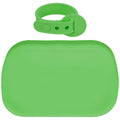 Large Silicone Art Mat Raised Edges – Non-Stick DIY Craft Mat Silicone Craft Mat Nixie green