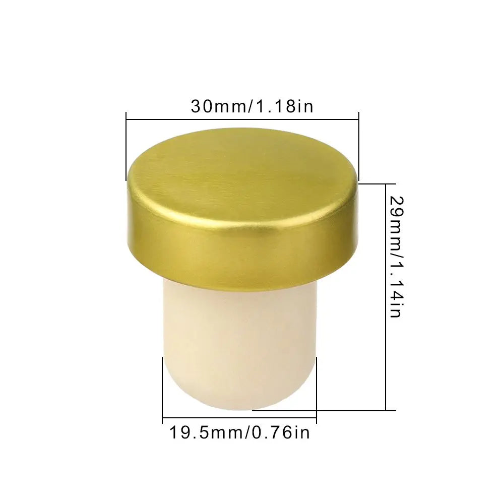 Wine Bottle Stopper Airtight Seal – Cork Plug for Wine & Champagne Wine Bottle Stopper Nixie