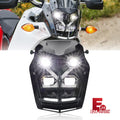LED Headlight Assembly for Yamaha Tenere 700 XTZ700 2019-2024 Motorcycle Headlight Assembly Nixie E-MARK E24