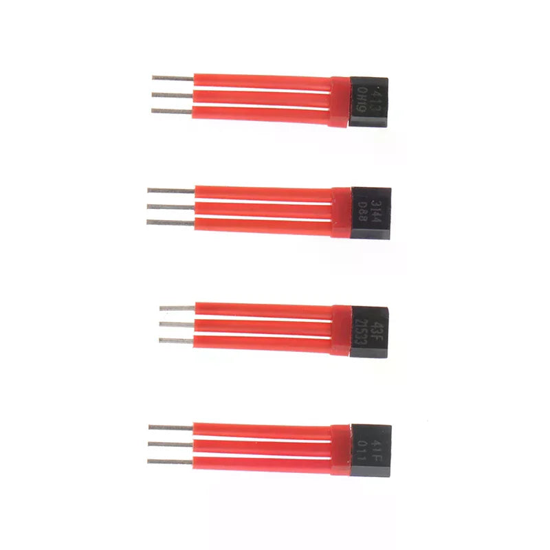 10PCS Hall Effect Sensor 3144 41F 43F 413 A44E Electric Motor Hall Effect Sensor Nixie