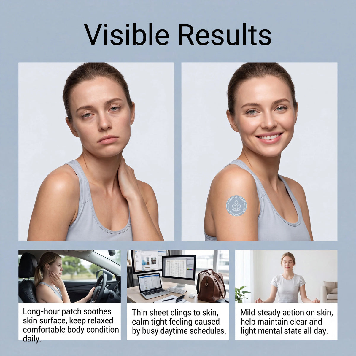 NAD+ Skin Patches – Moisturizing & Nourishing Body Care Skin Care Patch Nixie