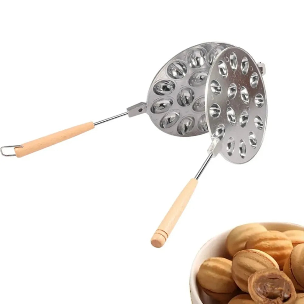 Walnut Cookie Mold – Nonstick Pastry & Candy Baking Tool