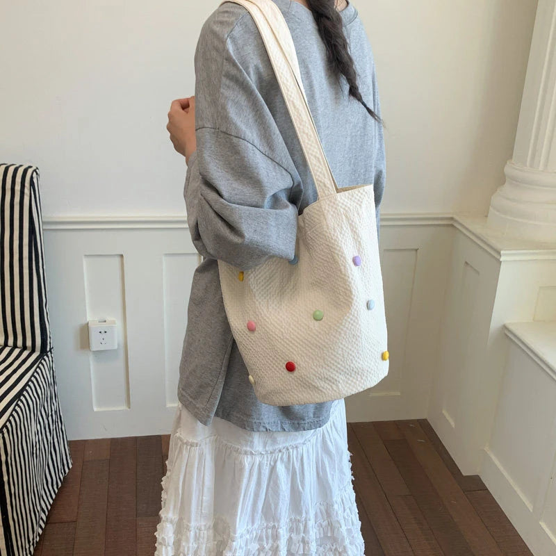 Women's Large Capacity Korean Nylon Tote Shoulder Bag Tote Shoulder Bag Nixie