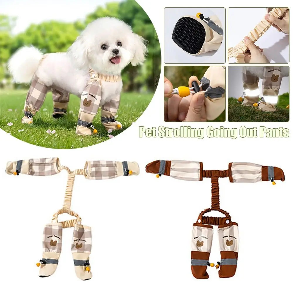 Reflective Dog Boot Leggings – Dustproof Anti-Slip Pet Pants Dog Boot Leggings Nixie