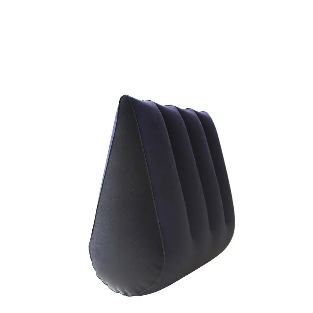 Inflatable Triangle Wedge Cushion – PVC Flocking Pillow Inflatable Wedge Pillow Nixie