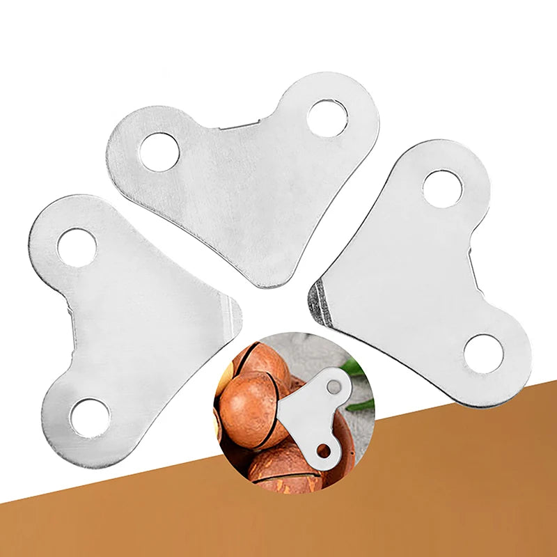 10-Piece Stainless Steel Nut Cracker Set – Macadamia Tool Nut Cracker Set Nixie