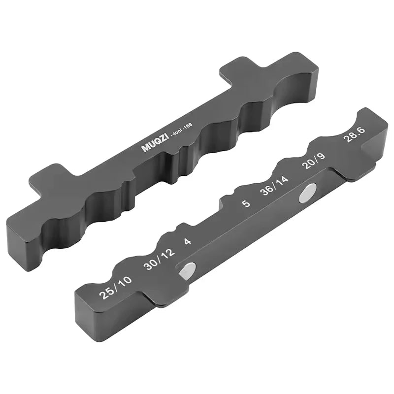 Bicycle Bench Vise Insert Clamp – Aluminum Jaw Pads Repair Tool Bicycle Vise Insert Nixie Black