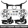 BUCKLOS 4-Piston Hydraulic Disc Brake Set – E-Bike & MTB Hydraulic Disc Brake Set Nixie Upgrate SET