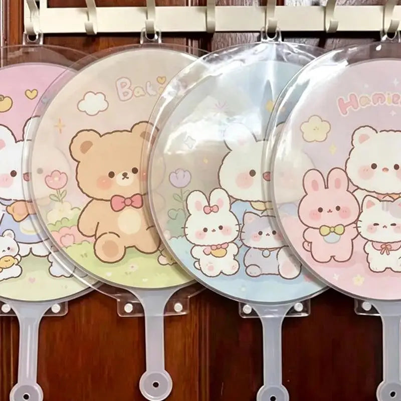 Transparent Hand Fan Protector Cover – Anti-Scratch Dustproof Fan Protector Cover Nixie