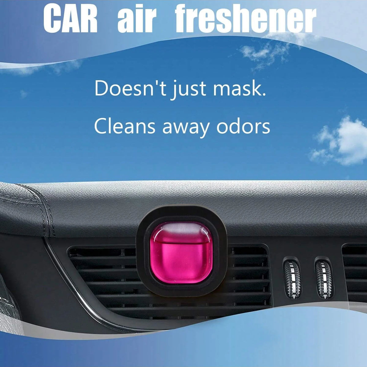 Car Vent Clip Air Freshener with Essential Oil – Up to 30 Days Car Air Freshener Nixie
