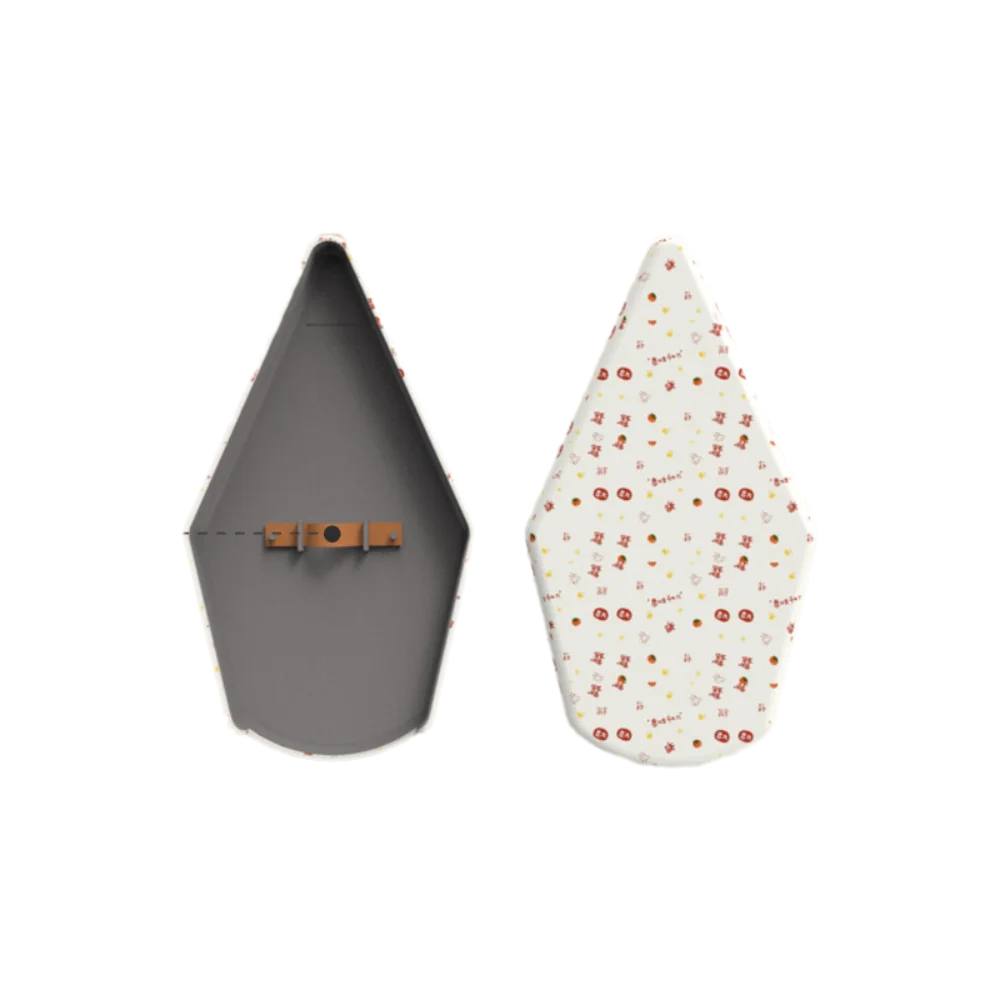 Handheld Ironing Board Heat-Resistant Pad with Finger Loop