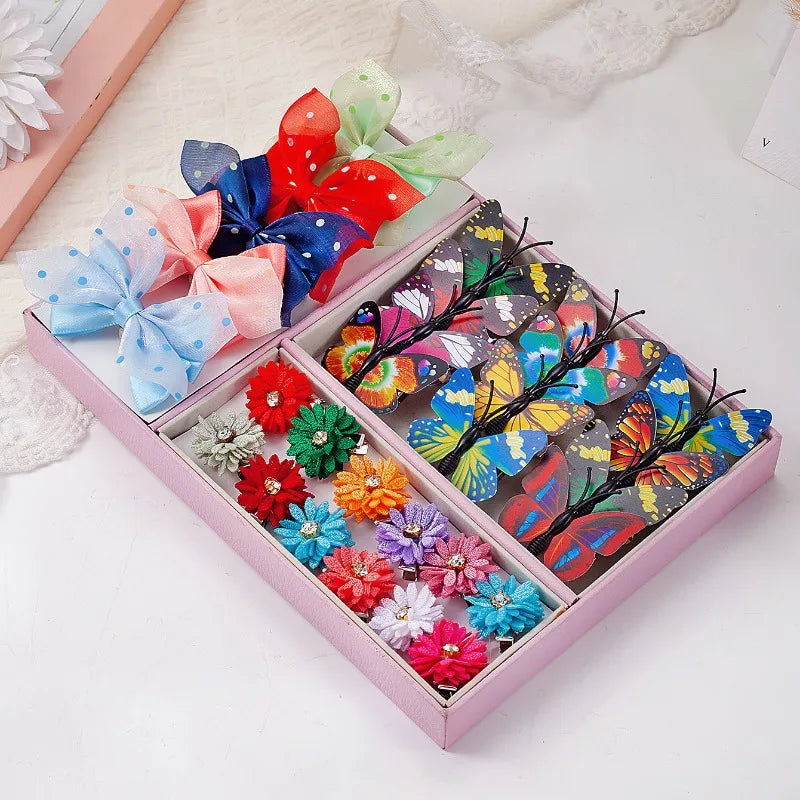 772-Piece Girls Hair Accessories Set – Clips, Bands & Bows Kids Hair Accessories Nixie