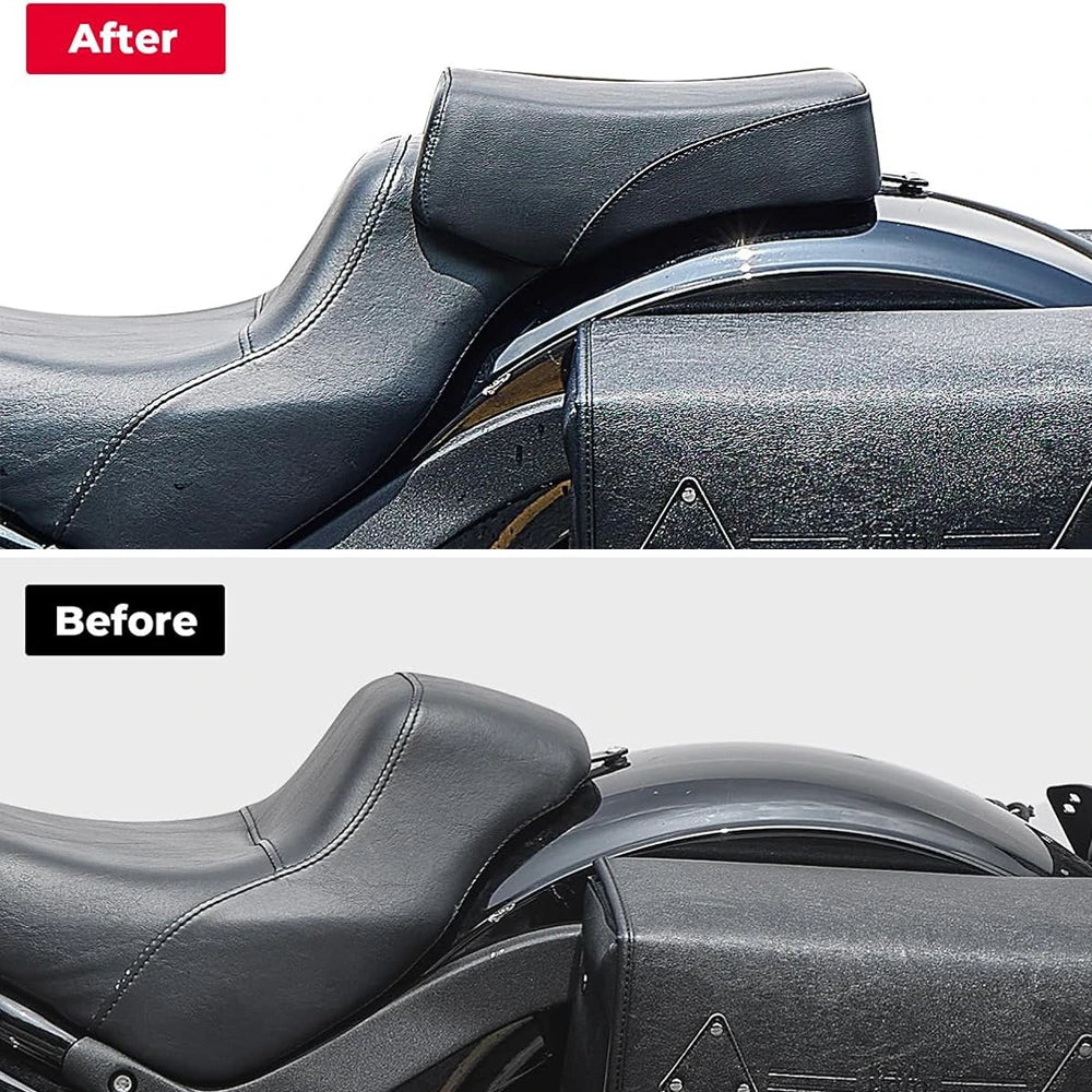 PU Leather Motorcycle Passenger Seat Cushion – Softail Dyna Low Rider S Motorcycle Seat Cushion Nixie