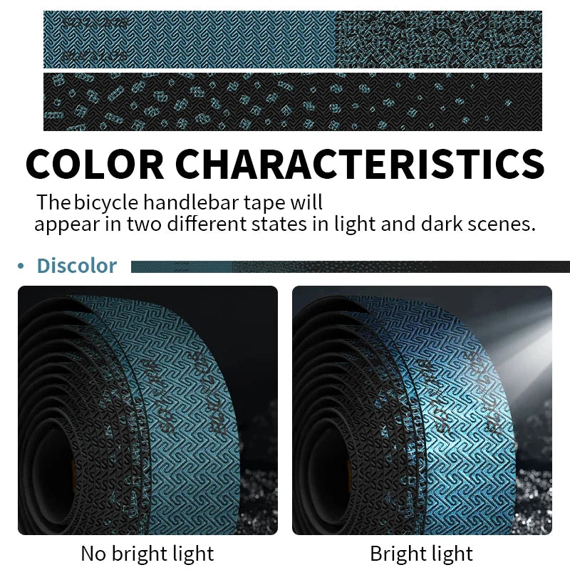 BUCKLOS Road Bike Handlebar Tape – Anti-Slip PU+EVA Bar Tape Bicycle Handlebar Tape Nixie