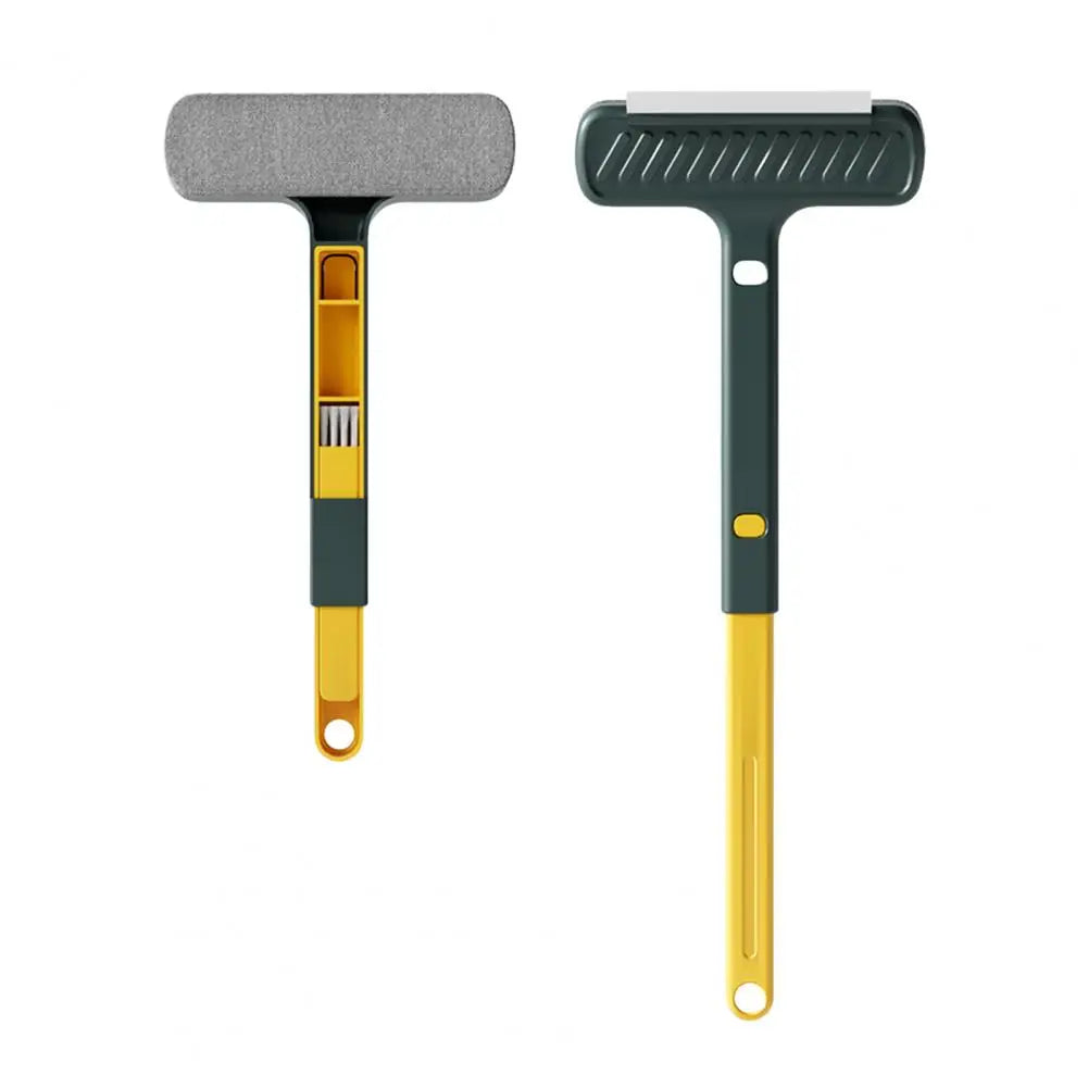 2-in-1 Window Screen Cleaning Brush with Extendable Handle