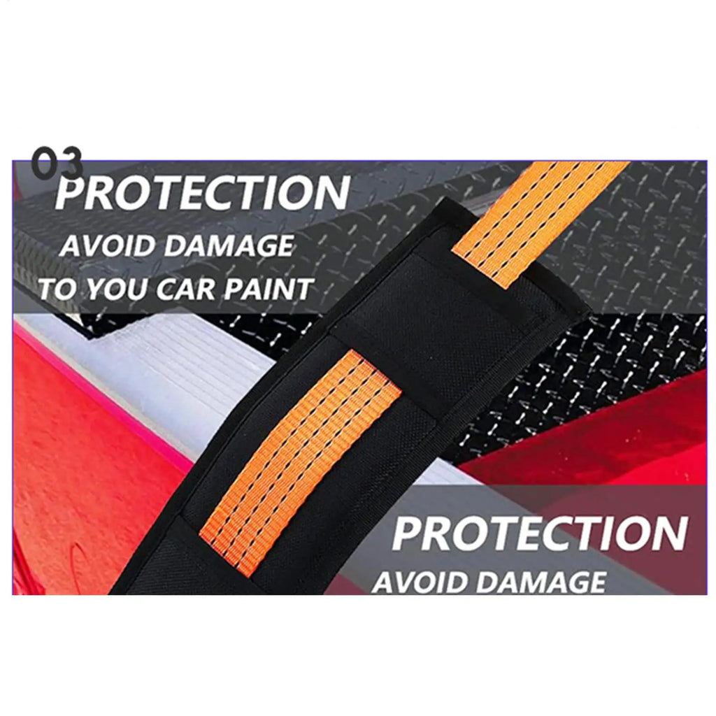 Tie Down Strap Protector Sleeves 2-Pack | Kayak & Trailer Strap Protector Sleeve Nixie