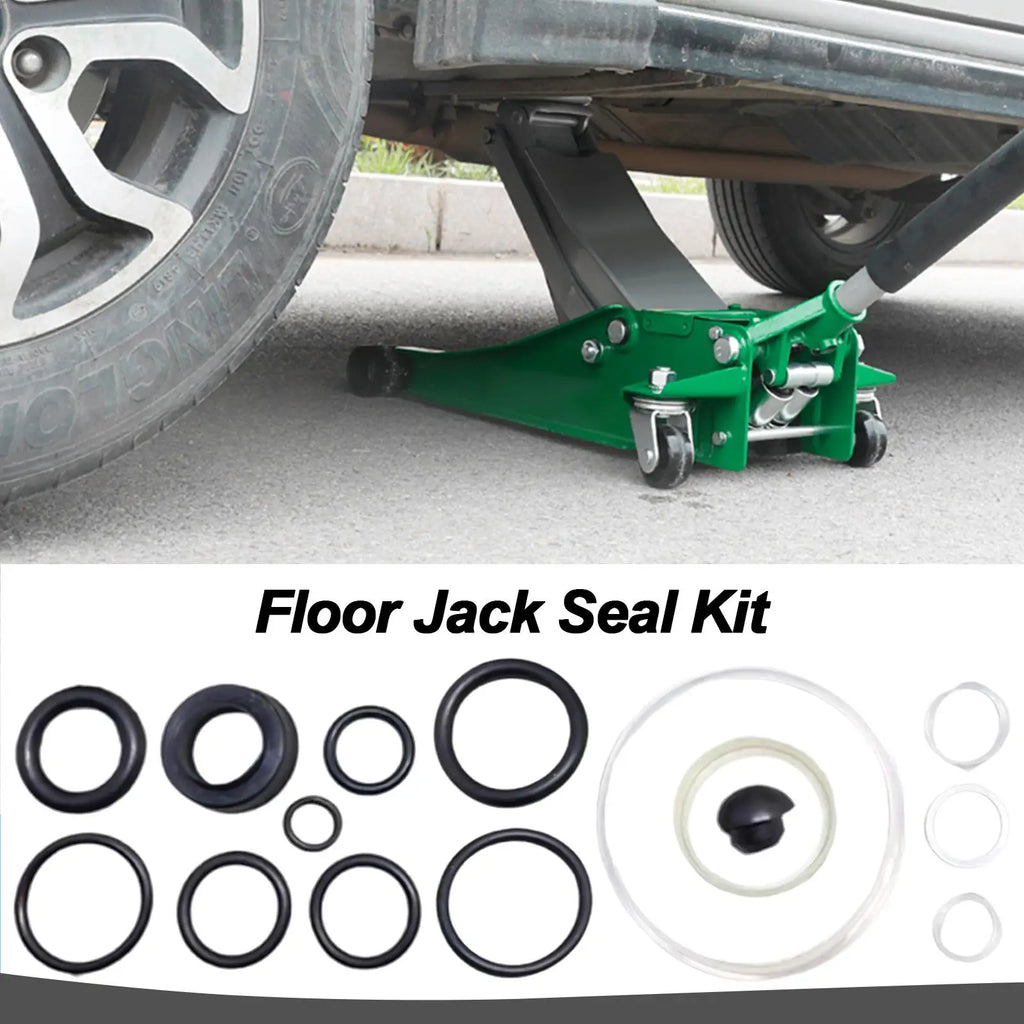 15pcs Floor Jack O-Ring Seal Kit – Hydraulic Repair Set Jack Seal Repair Kit Nixie Default Title