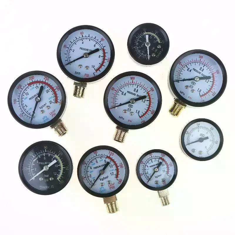 Air Pressure Gauge 0-25Bar/0-10Bar/0-12Bar – DIY Compressor Pressure Gauge Nixie