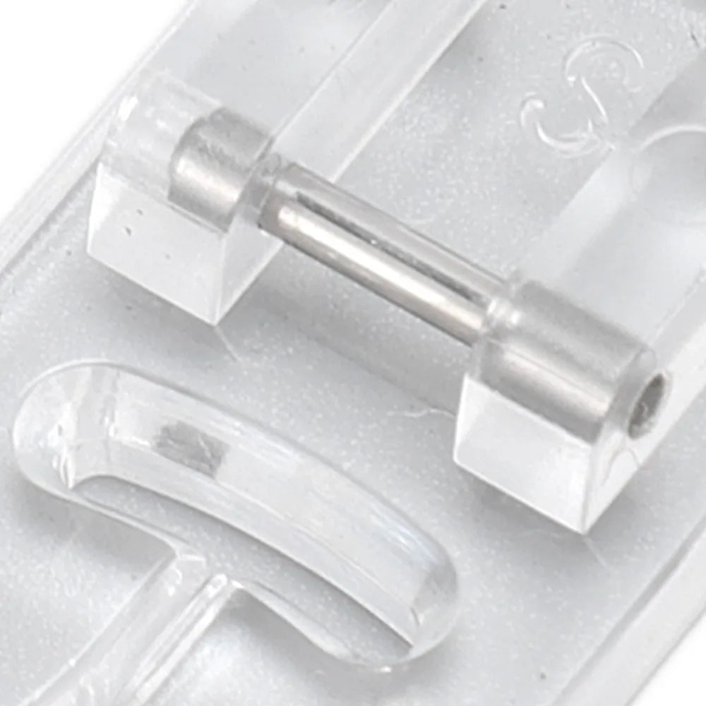 Universal Clear Presser Foot 7mm – Fits All Sewing Machines