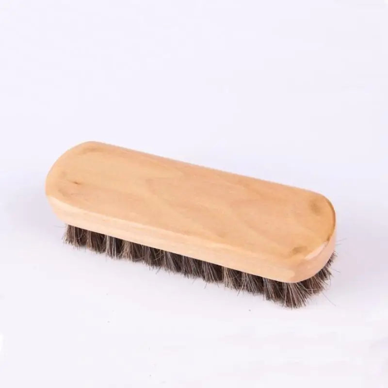Horse Hair Detail Brush Set – Shoe Care & Dashboard Cleaning Detail Cleaning Brush Nixie