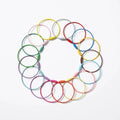 10PCS Screw Lock Keychain Rings – DIY Jewelry & Outdoor Screw Lock Keyring Set Nixie random-10pcs