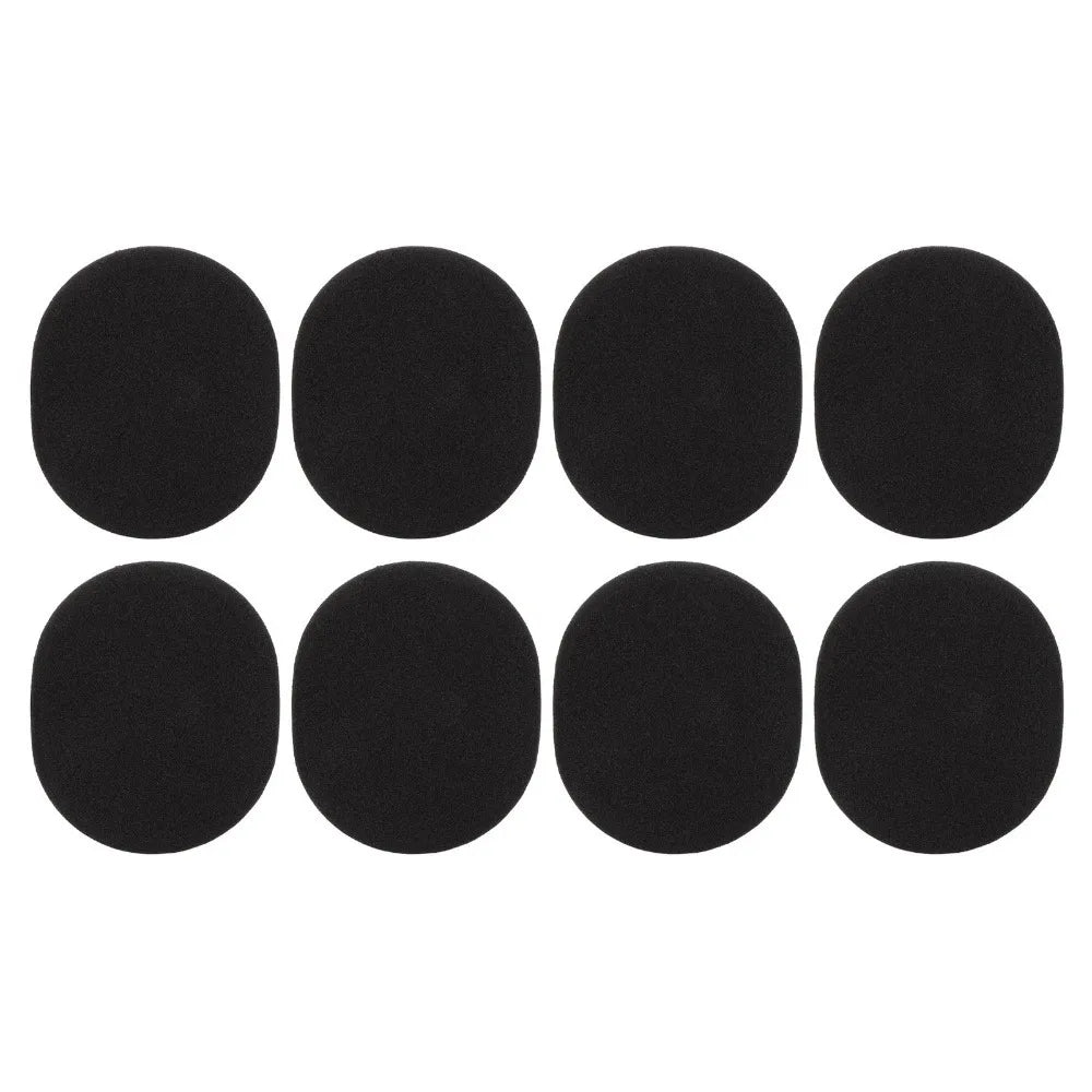 8-Pack Memory Foam Ear Pads Replacement for Logitech H800 Headphone Ear Pads Nixie Black