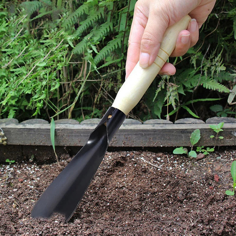 2pc Manganese Steel Garden Shovel & Hoe Set – Multifunctional Garden Hand Tool Set Nixie