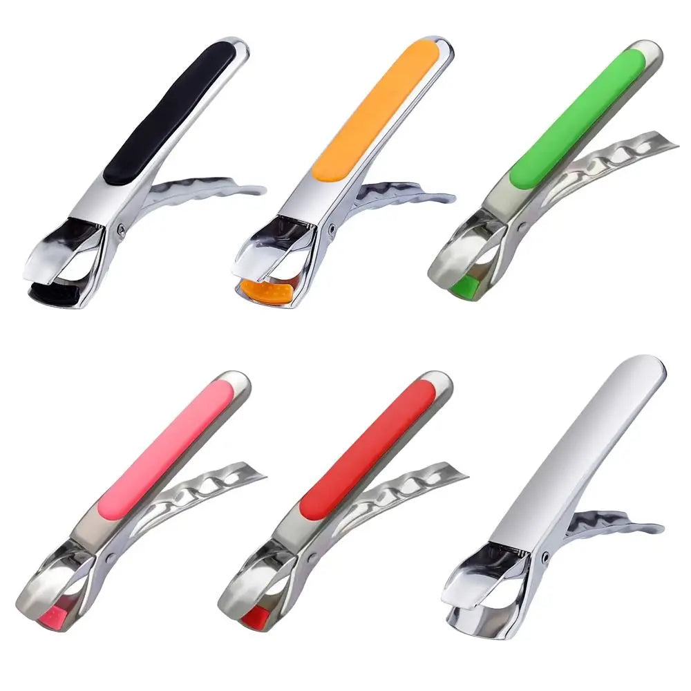 Stainless Steel Anti-Scald Bowl & Plate Clamp Holder Kitchen Plate Clamp Nixie