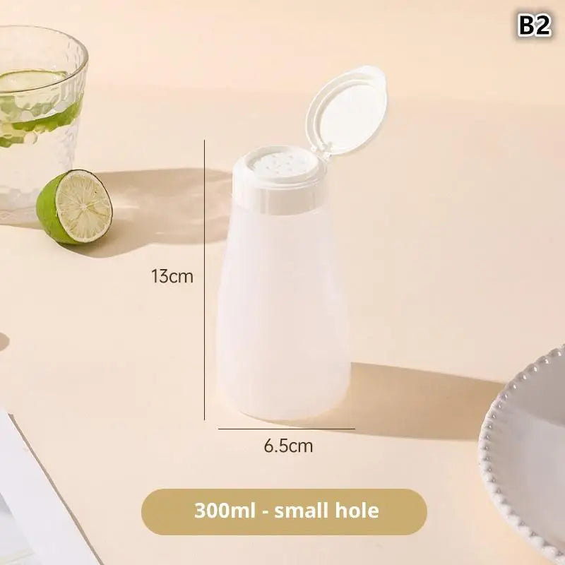 Plastic Spice Seasoning Shaker Bottle with Lid – 200ml & 300ml