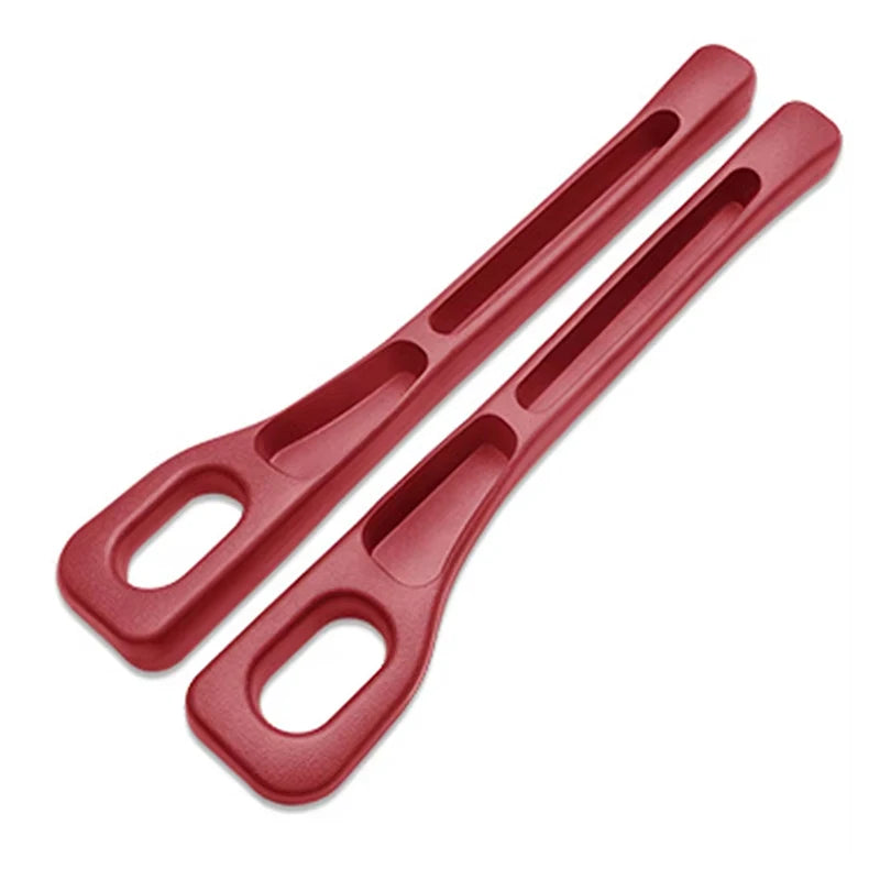 2Pcs Car Seat Gap Filler Crevice Storage Box Organizer Car Seat Organizer Nixie 2PCS Red