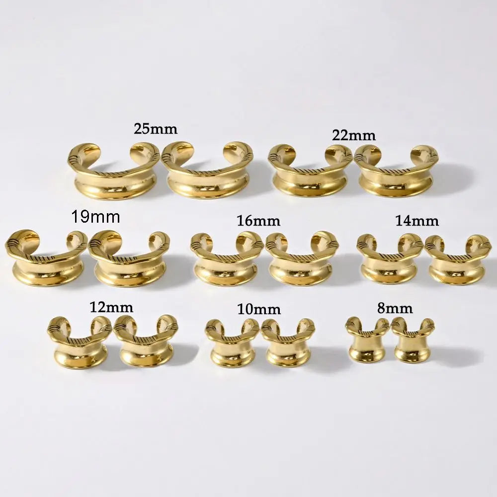 Stainless Steel U-Shape Ear Cuff Gauges | Helix & Cartilage Ear Cuff Gauges Nixie