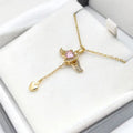Cupid Heart Copper Pendant Necklace – Women's Elegant Jewelry Pendant Necklace Nixie XL1997-013