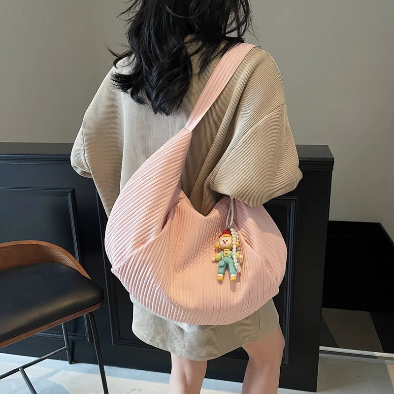 Women's Large Canvas Tote Bag | Casual Shoulder Bag 2025 Canvas Tote Bag Nixie
