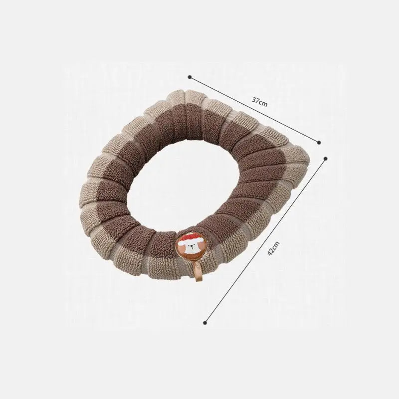 Knitted Toilet Seat Cover – Washable, Thickened & Universal Fit Toilet Seat Cover Nixie