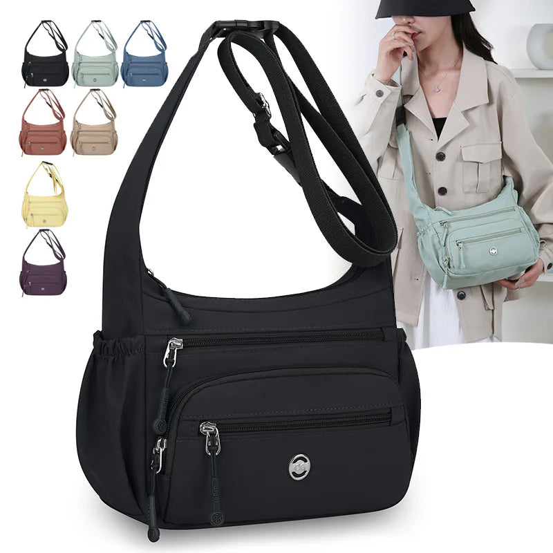 Nixie Women's Large Capacity Crossbody Bag – Lightweight Crossbody Shoulder Bag Nixie