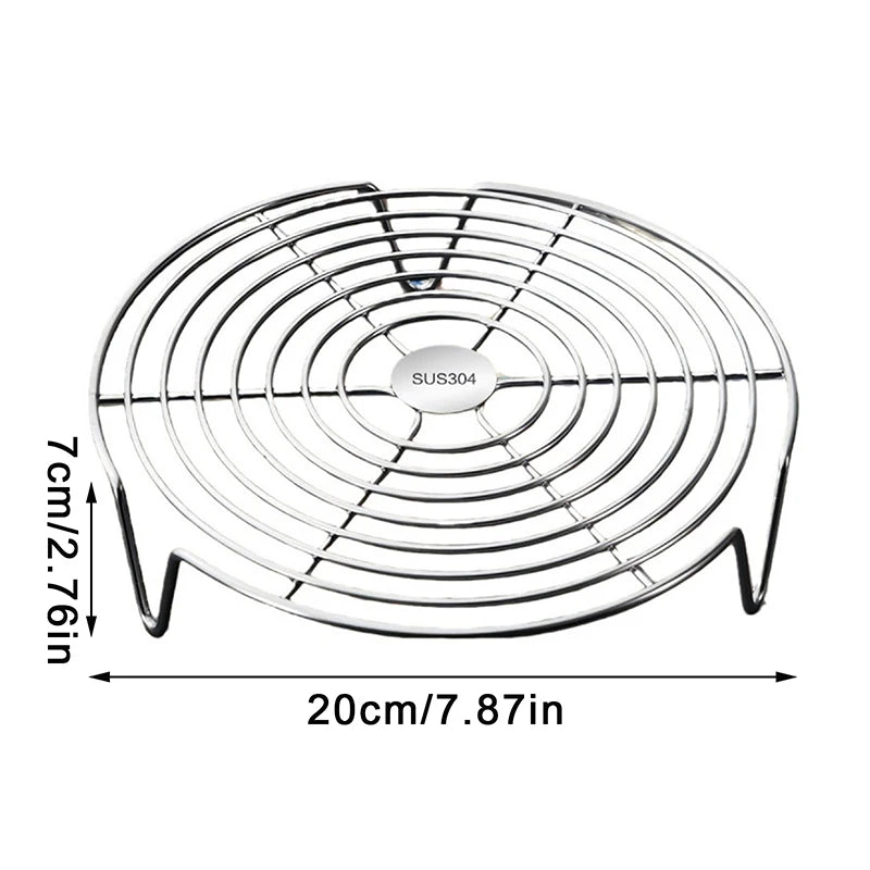 Stainless Steel Steamer Rack – Multifunction Steaming Tray
