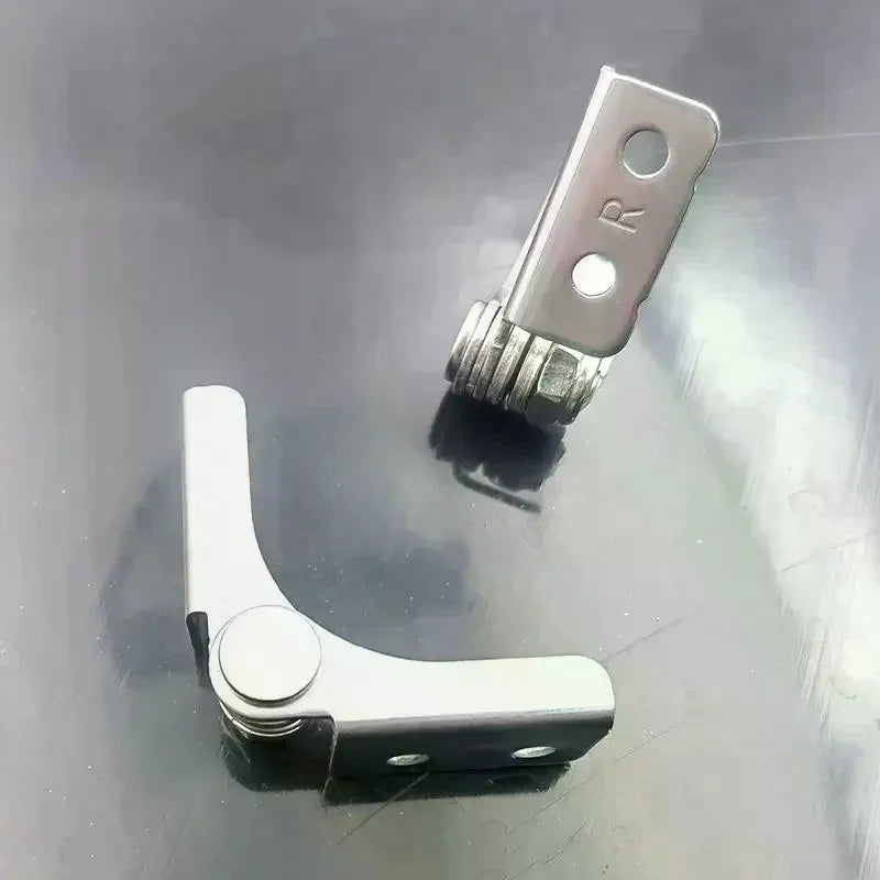 304 Stainless Steel Frameless Hinge | Adjustable Damping