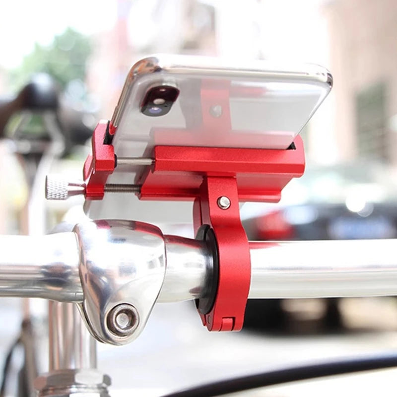 Universal Metal Bike Phone Mount – MTB & Motorcycle Holder Bike Phone Mount Nixie