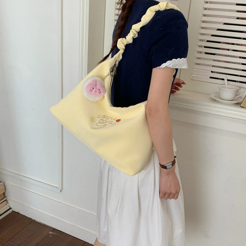 Korean Pleated Cloud Shoulder & Crossbody Bag for Women Shoulder Crossbody Bag Nixie