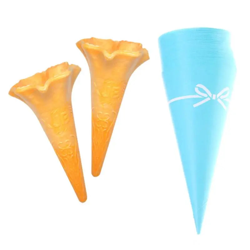 20Pcs Ice Cream Cone Paper Sleeves – Party Supplies Party Cone Sleeves Nixie