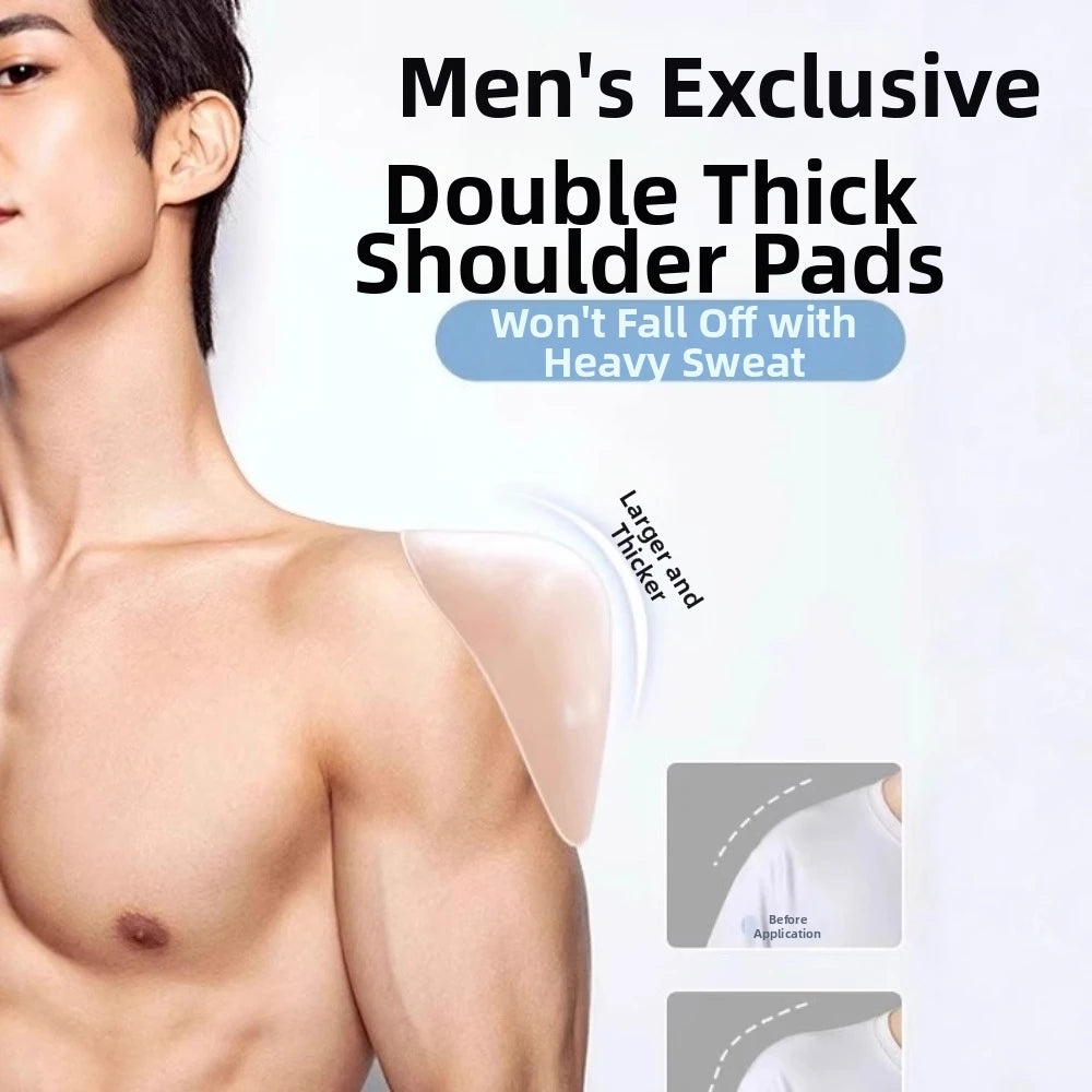 Silicone Self-Adhesive Shoulder Pads – Invisible 3D Enhancer