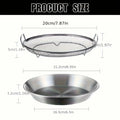 Nixie Stainless Steel Frying Rack with Tray – Foldable Frying Rack & Tray Nixie 2PCS