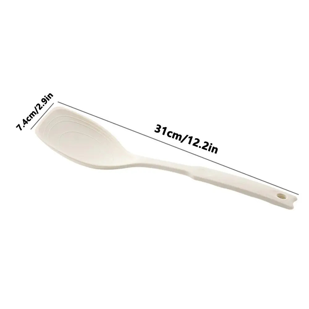 2-in-1 Silicone Spatula & Spoon with Scale | Non-Stick Safe Silicone Kitchen Utensil Nixie