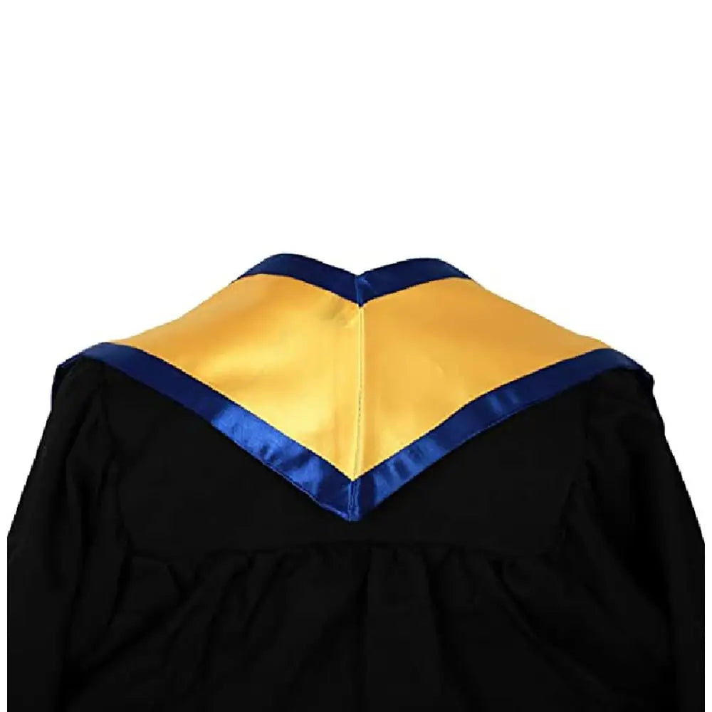 Black Graduation Stole Sash – Unisex Academic Honor Stole