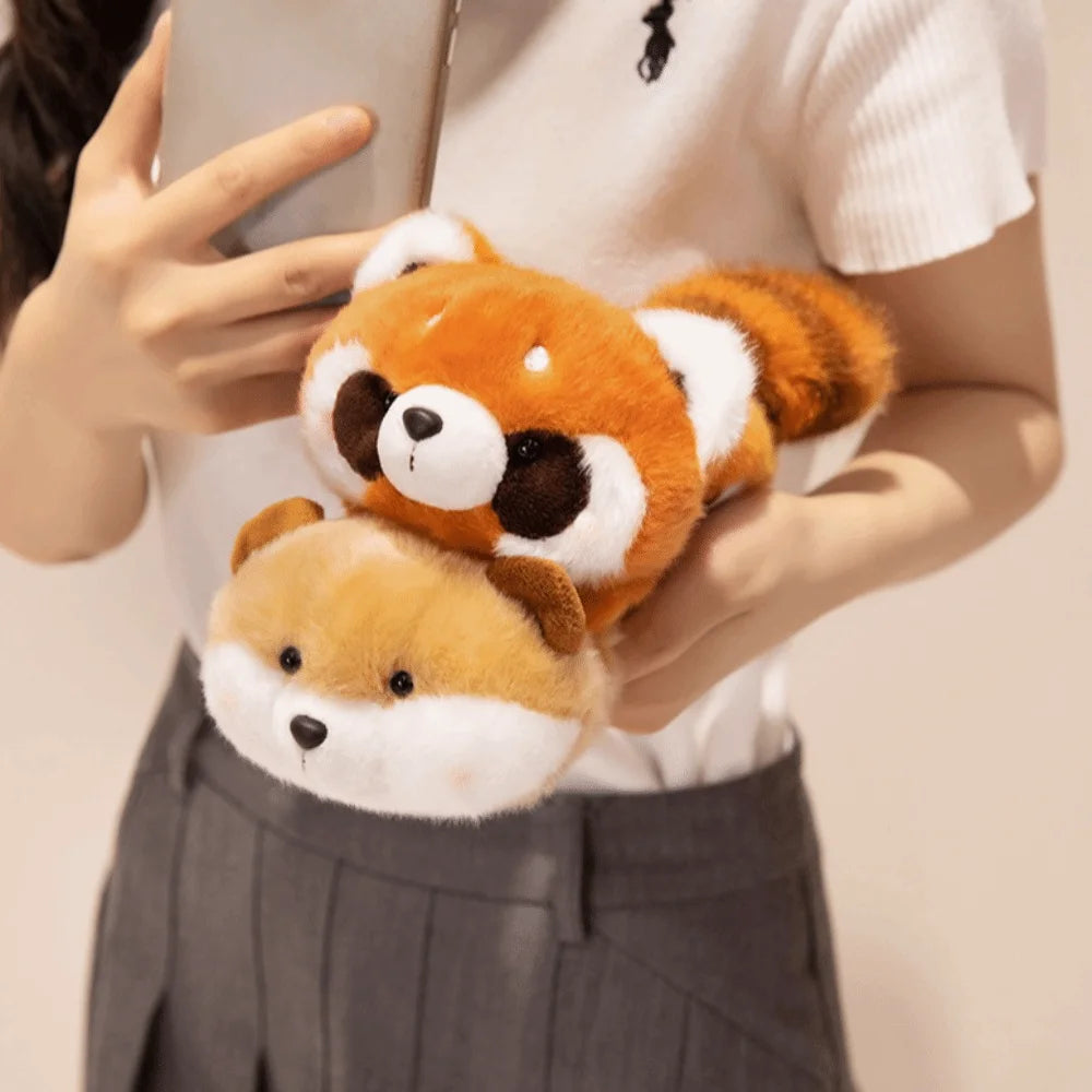 Cute Plush Raccoon Fridge Magnet – Scented Cartoon Decor