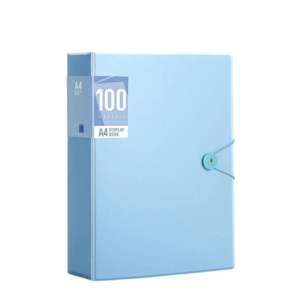 Morandi A4 Display Book 20–100 Pockets | File Organizer Folder