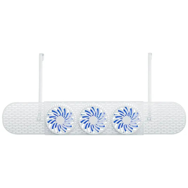 AC Wind Deflector 3 Fans – No-Drill Air Baffle for Home & Office AC Wind Deflector Nixie