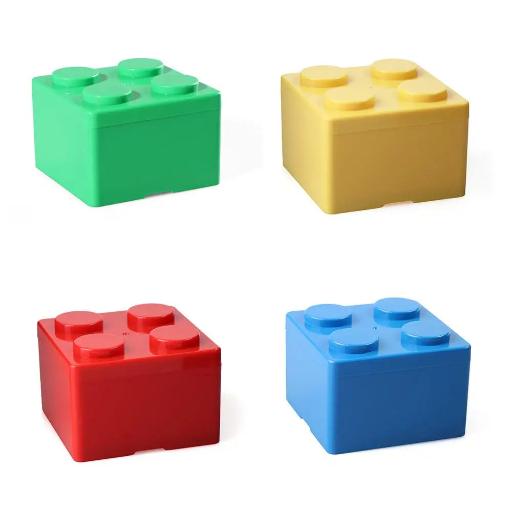 Building Block Stackable Desktop Storage Box | Desk Organizer