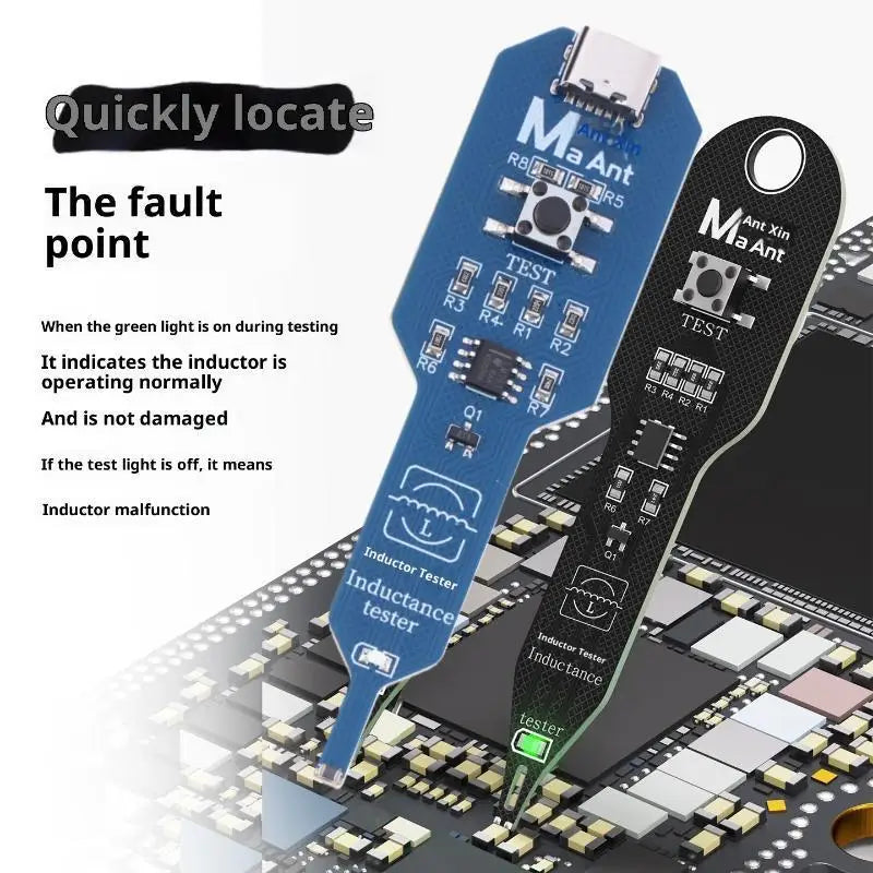 M093 Inductance Tester Coil Detector – PCB Fault Check Tool Inductance Tester Nixie