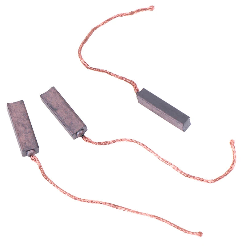 10Pcs Motor Carbon Brushes 4.5x6.5x20mm – Electric Motor Parts Motor Carbon Brushes Nixie One Size